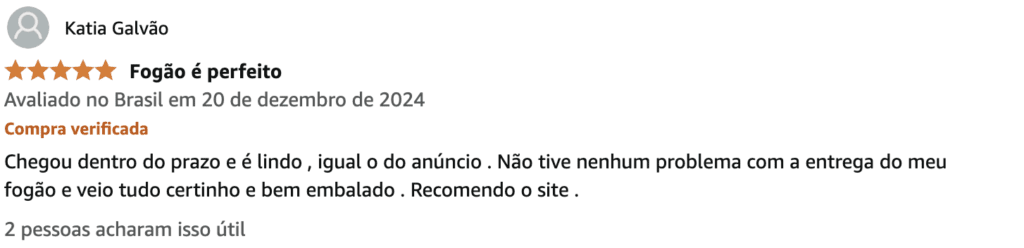 review positivo